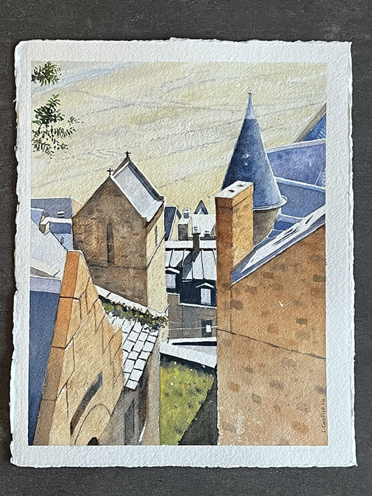 Le Mont Saint Michel 2 - Original Artwork