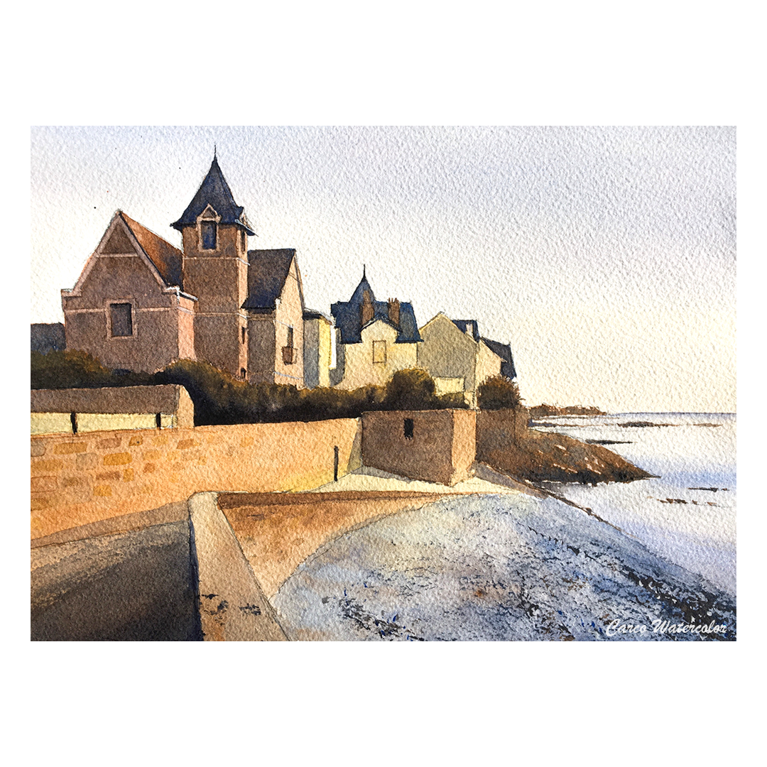 Piriac sur Mer  (framed by a craftsman)