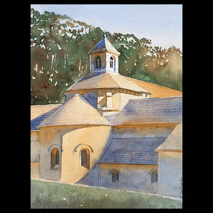 Abbaye de Sénanque - Original Artwork