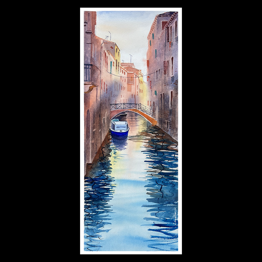Venice, Canal #3 - Original Artwork