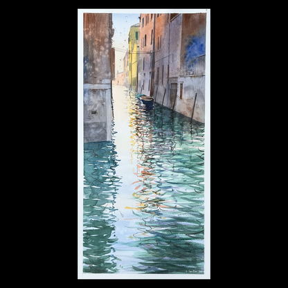 Venice, Canal #2 - Original Artwork
